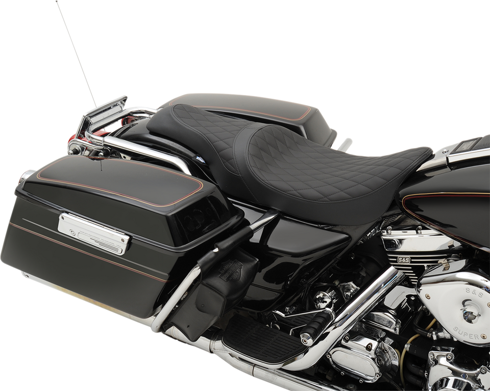 Caballero Seat - Solar Reflective Leather - Diamond Stitch - FL 97-07