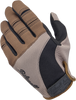 Moto Gloves - Coyote/Black - XS - Lutzka's Garage