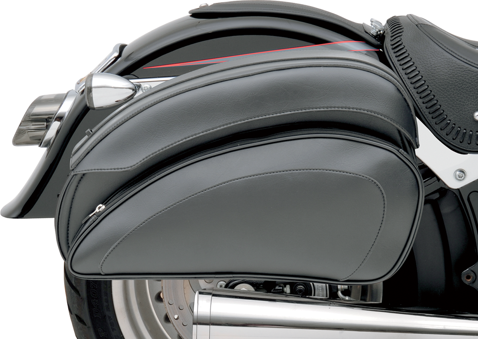 Cruisn Deluxe Saddlebags with Mounting Hardware