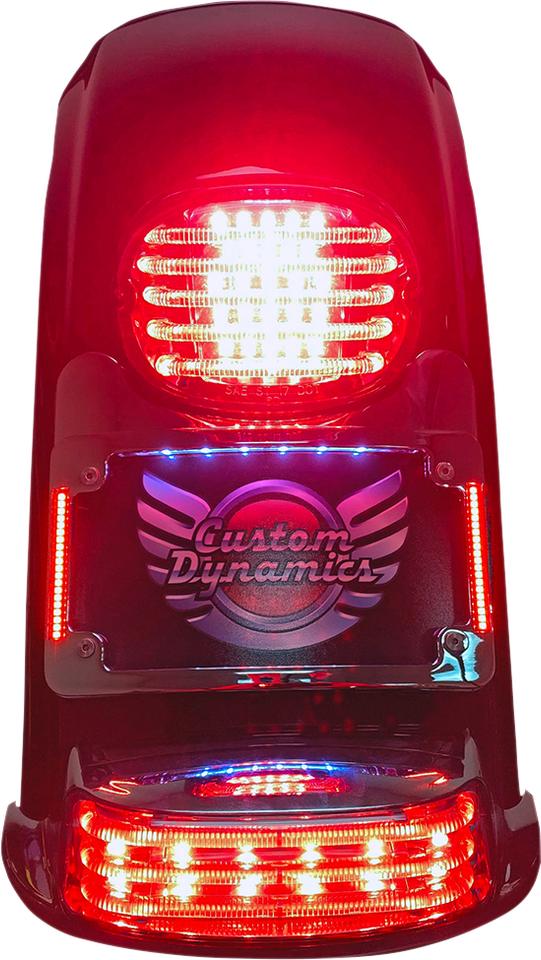 License Plate Frame/Turn Signal Eliminator - Black - Lutzka's Garage