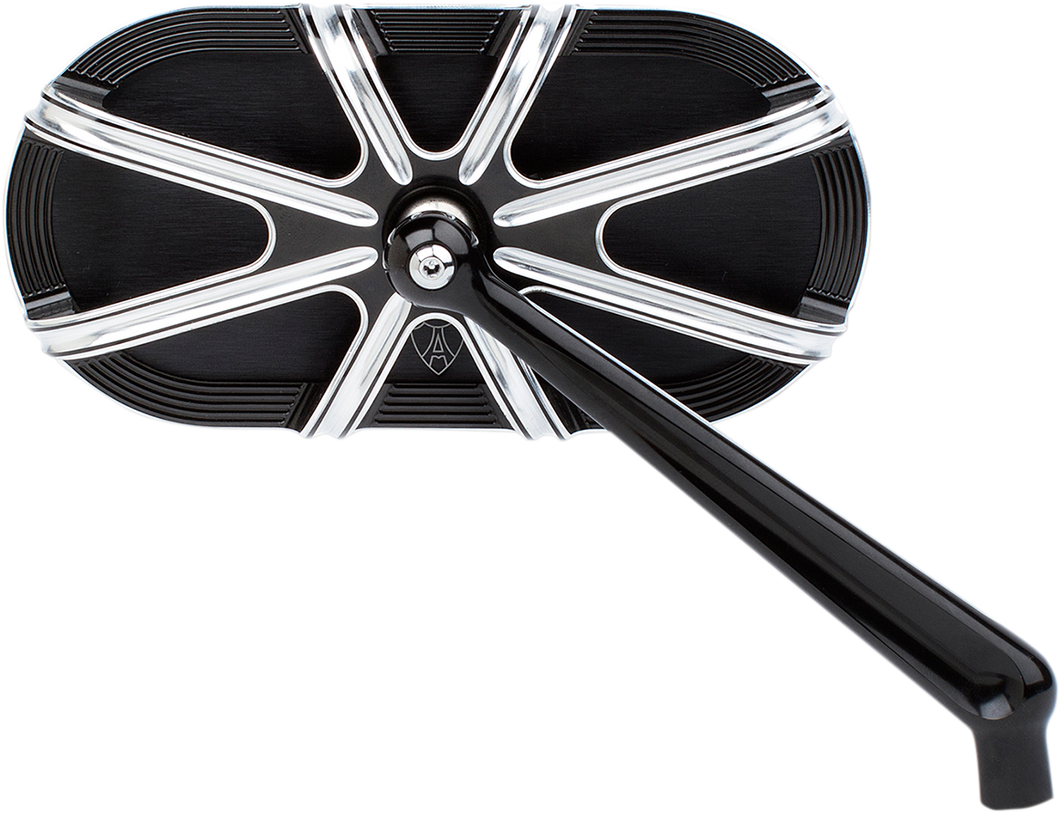 10 Gauge Mirror - Black - Right - Lutzka's Garage