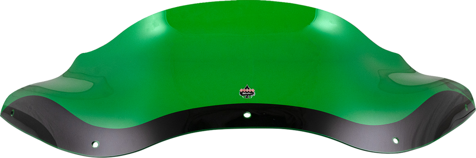 Kolor Flare Windshield - 8" - Green - FLTR - Lutzka's Garage