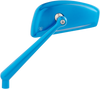 Tearchop Mirror - Lefthand - Blue - Lutzka's Garage