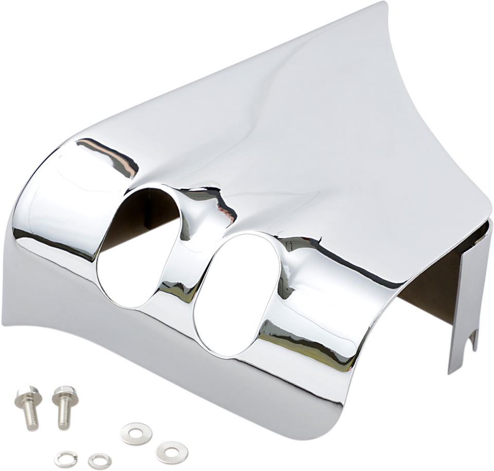 Old-Style Coil Cover - Harley Davidson - Chrome - Lutzka's Garage