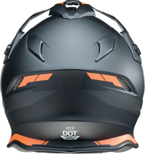 Range Helmet - Uptake - Black/Orange - XS - Lutzka's Garage