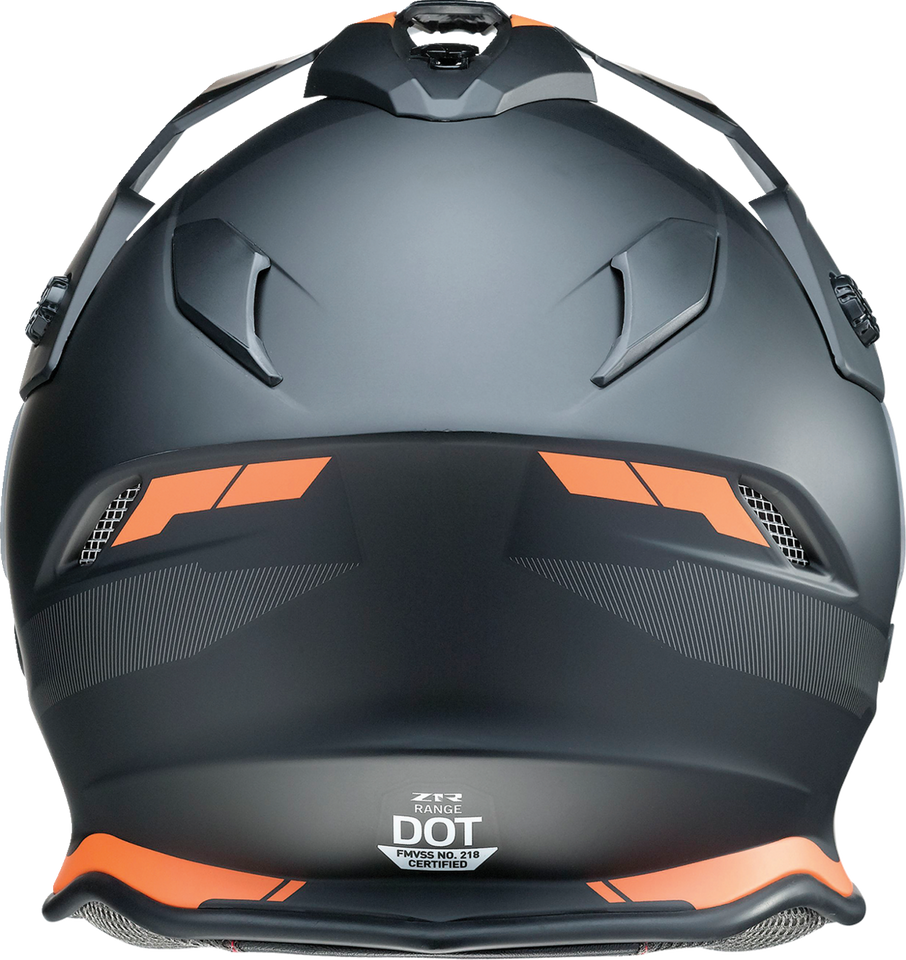 Range Helmet - Uptake - Black/Orange - XS - Lutzka's Garage