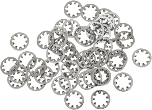 Chrome #10 Inside Star Washer