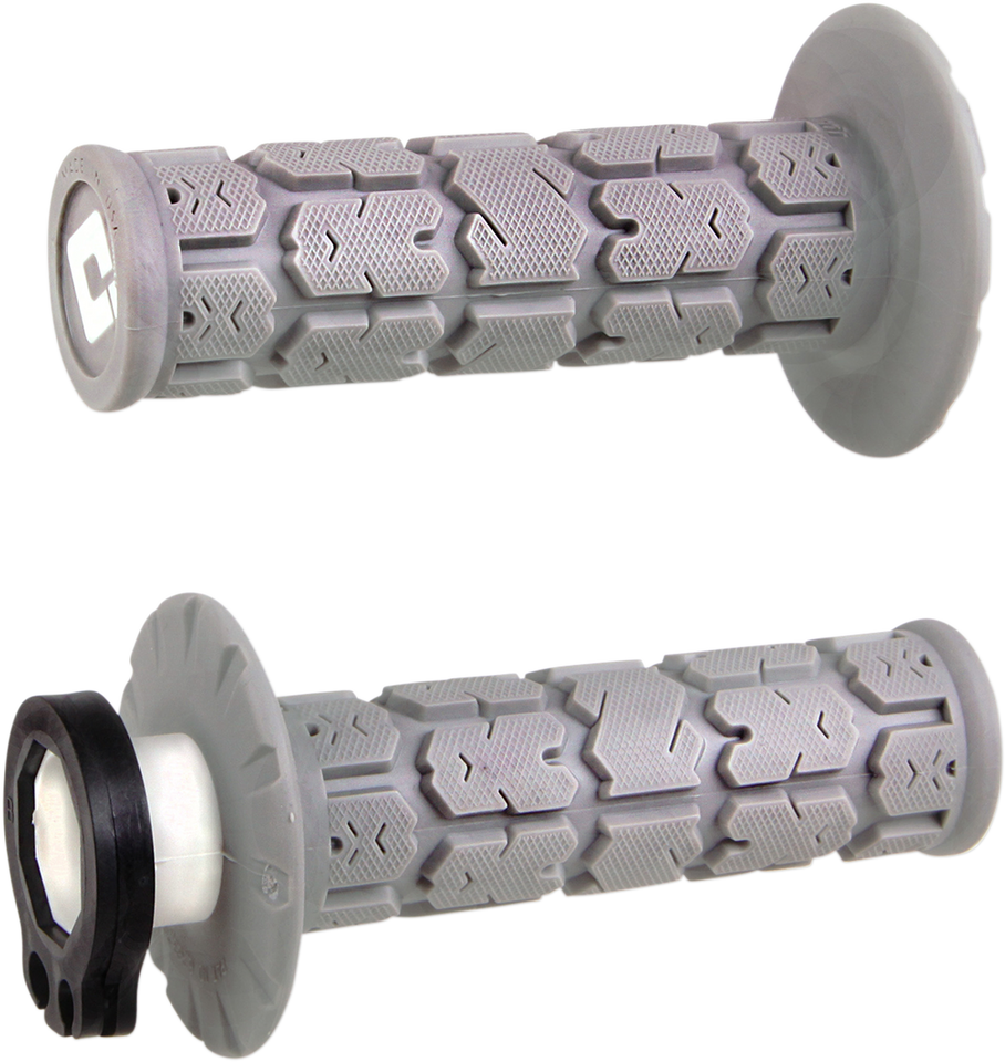 Grips - Rogue - MX - Lock-On - Gray - Lutzka's Garage