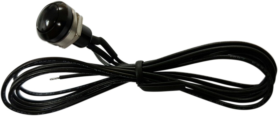 Mini Push-Button Switch - Black - Lutzka's Garage