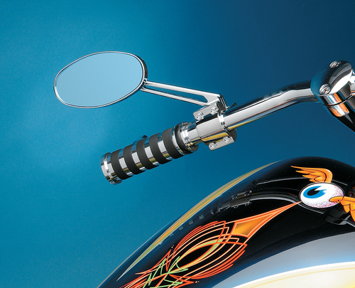 Stealth 2 Blue Sapphire Mirror - Chrome - Lutzka's Garage