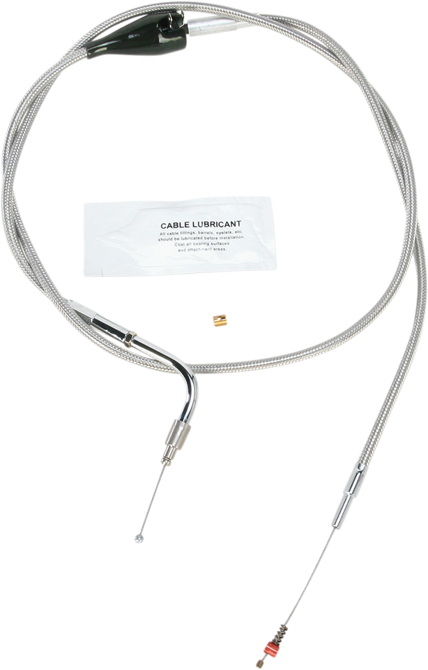 Idle Cable - Cruise - +8" - Stainless Steel - Lutzka's Garage