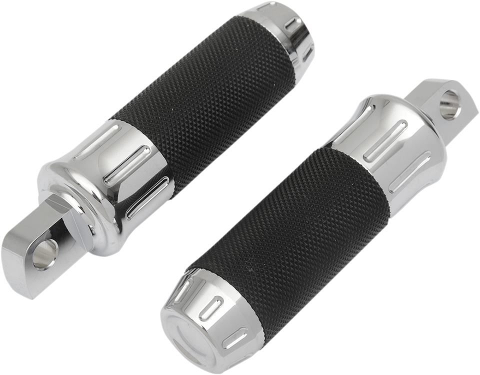 Custom Footpegs - Chrome - Lutzka's Garage