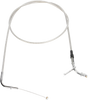 Throttle Cable - Pull - Kawasaki - Stainless Steel - Lutzka's Garage