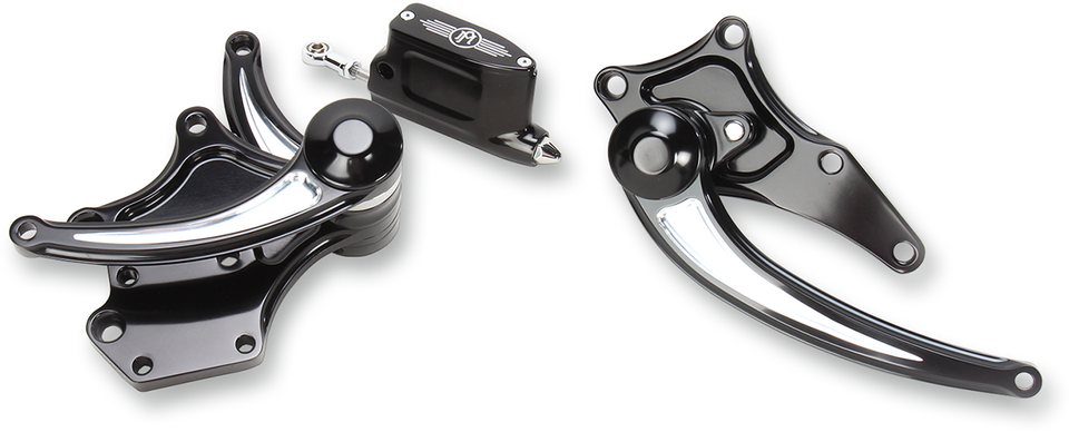 Forward Control - Contrast Cut - +2" - 00-17 Softail