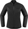 Womens Hooligan Perf Jacket - Stealth - XS - Lutzka's Garage