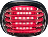 Taillight - with License Plate Illumination Window - Smoke