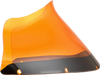 Kolor Flare Windshield - 9" - Orange - FXRP - Lutzka's Garage