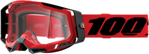 Racecraft 2 Goggles - Red - Clear - Lutzka's Garage