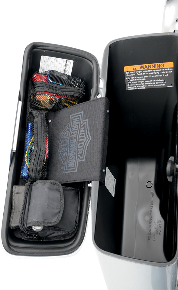 Saddlebag Lid Organizer