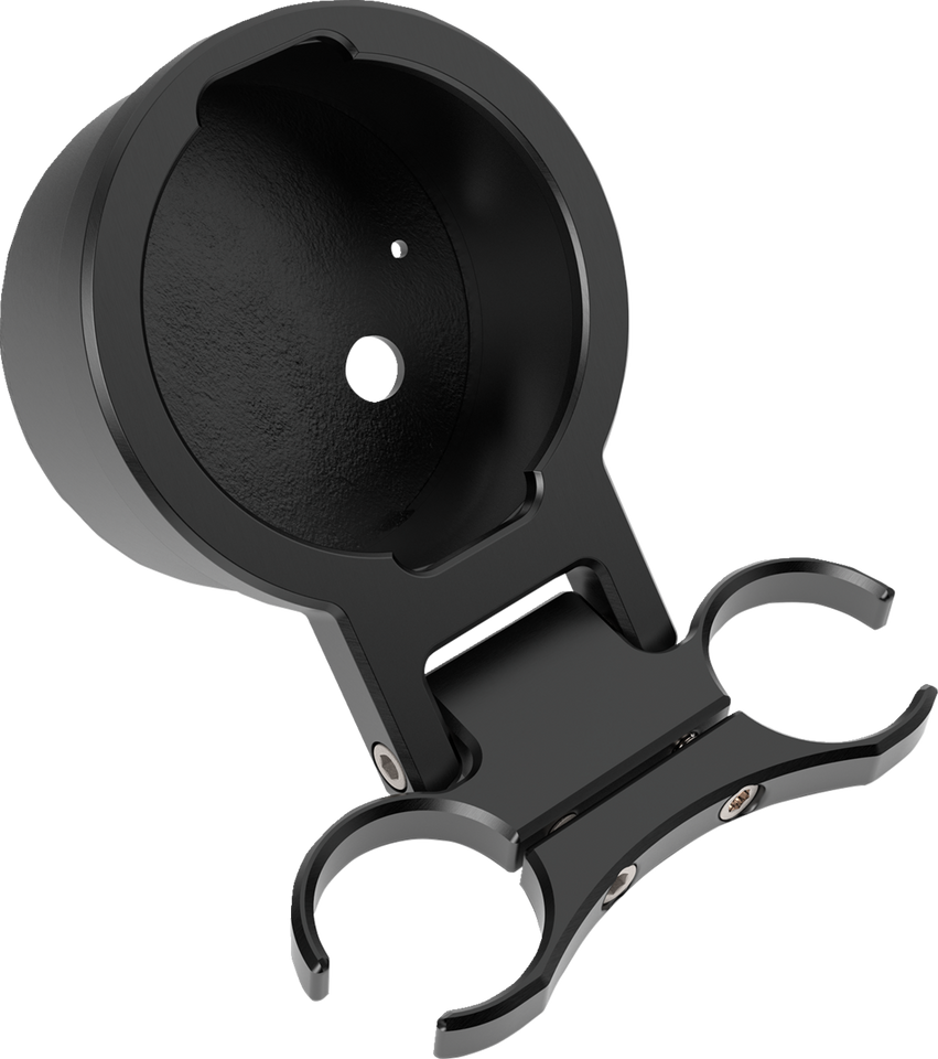 T-Bar Gauge Mount - Single - Black - 1.25" Diameter - Lutzka's Garage