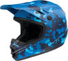 Youth Rise Helmet - Digi Camo - Blue - Small - Lutzka's Garage