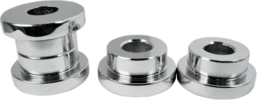 Riser Bushings - Solid - Chrome - Lutzka's Garage