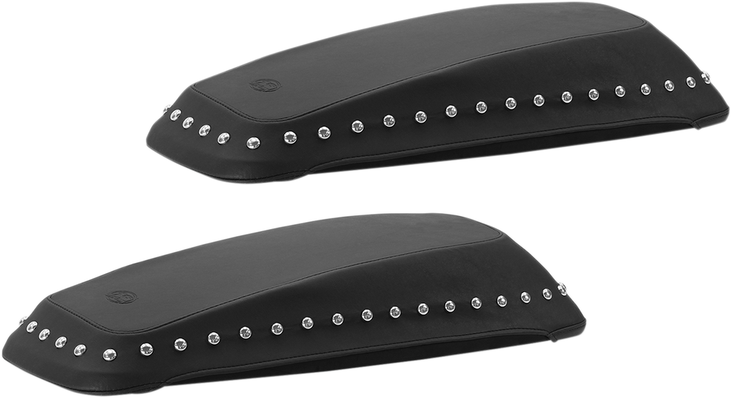 Saddlebag Cover Lid - Chrome Stud - 14-19 FL