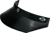 Moto 3-Snap Visor - Black - Lutzka's Garage