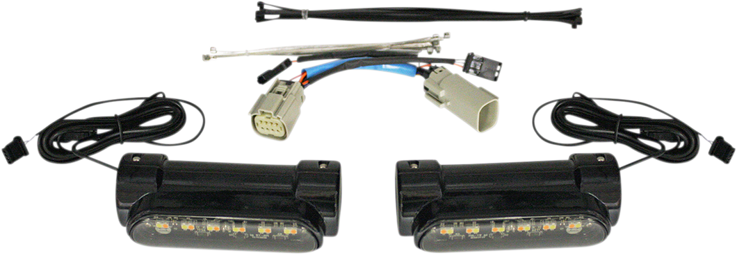 Engine Guard Light - Triglide - Black - Lutzka's Garage