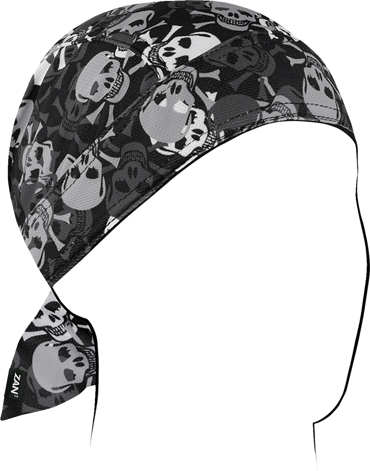 Flydanna Micro-Mesh Polyester Headwrap - All Over Skull