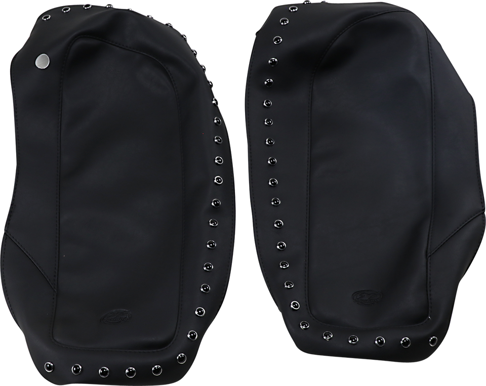 Saddlebag Cover Lid - Black Stud - 14-19 FL
