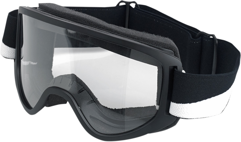 Moto 2.0 Goggles - Bolts - Black - Lutzka's Garage