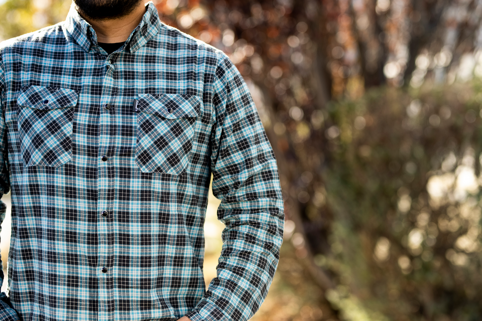 Pacific Flannel Shirt - Small - Lutzka's Garage