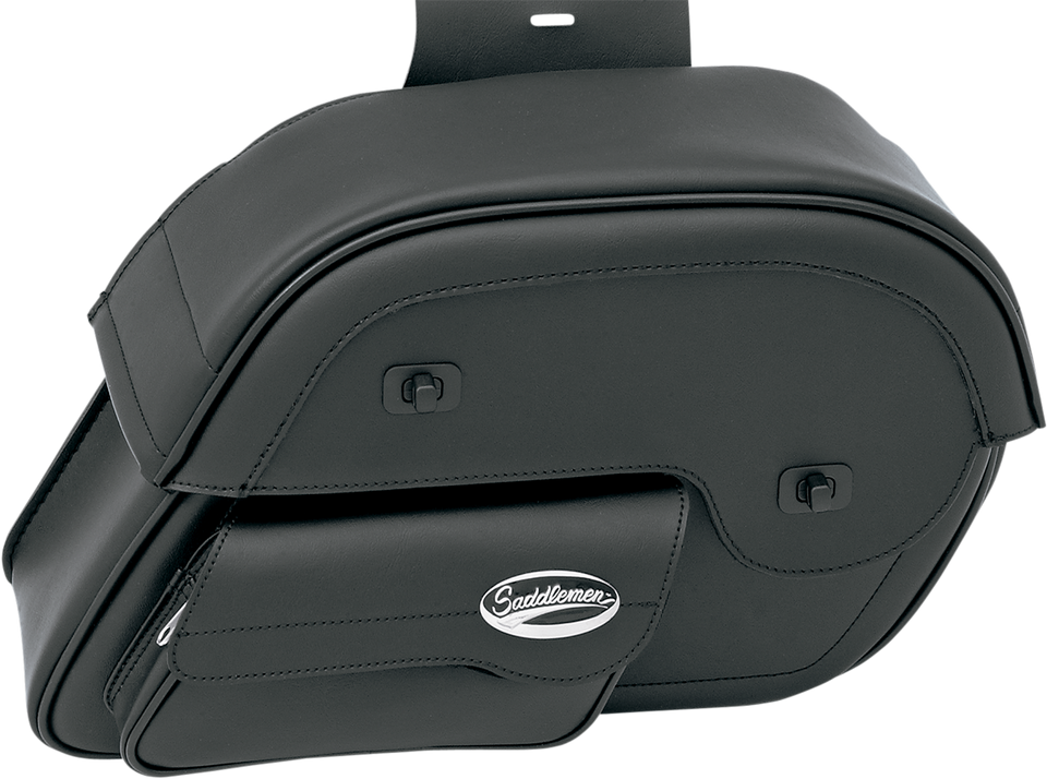 Cruisn™ Slant Face Pouch Saddlebags - Jumbo