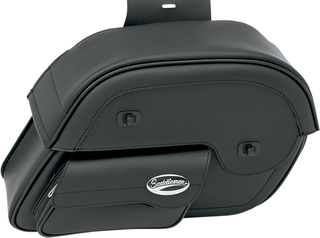 Cruisn™ Slant Face Pouch Saddlebags - Jumbo