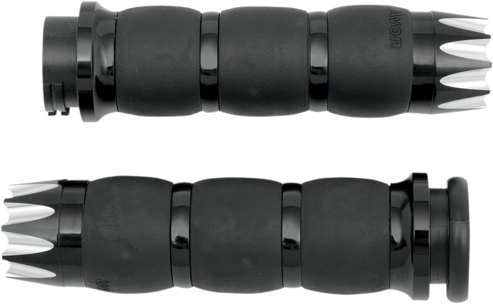 Grips - Excalibur - Velvet - Black - Lutzka's Garage