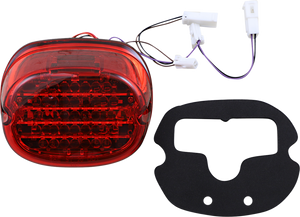 Taillight w/ Integrated Turn Signal - No Window - Red Lens - Lutzka's Garage
