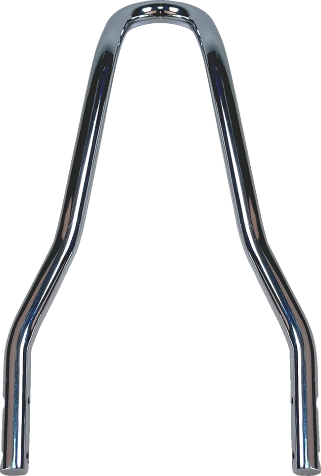 Sissy Bar - Chrome - 13"H x 7.5"W - Lutzka's Garage