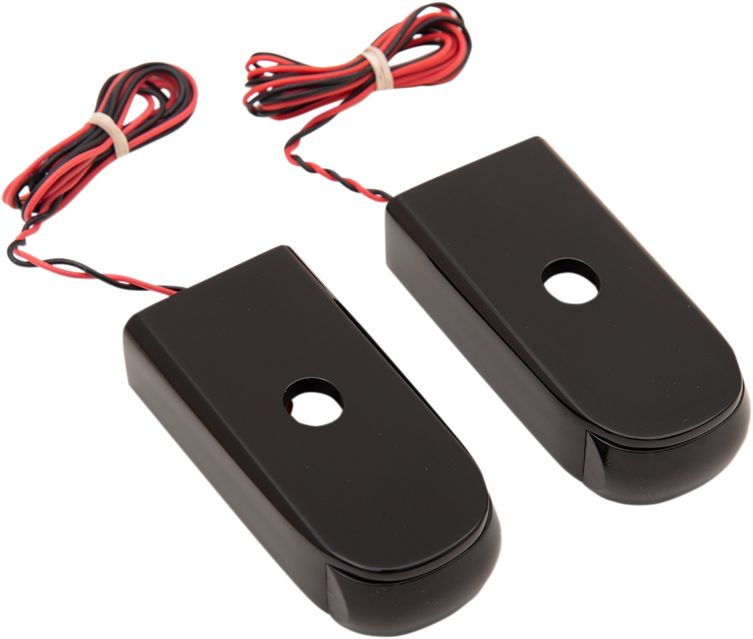 LED Strut Light - Smoke/Red Black FXBR