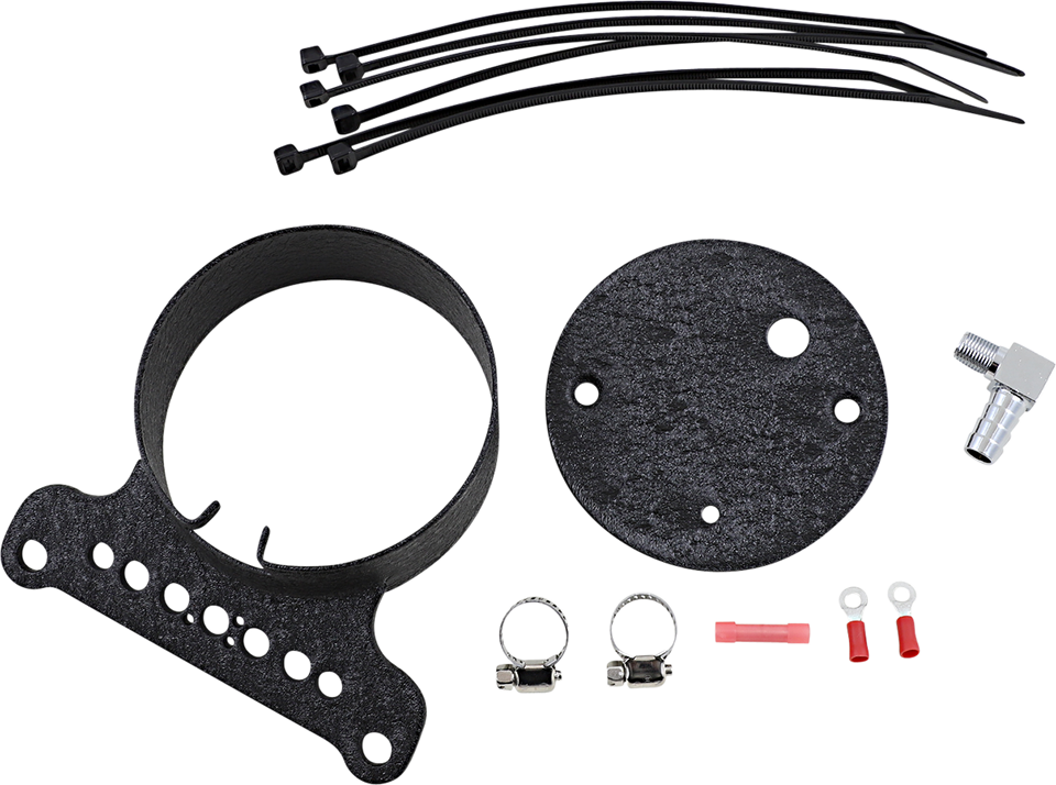 Single Gauge Bracket - Wrinkle Black - Lutzka's Garage