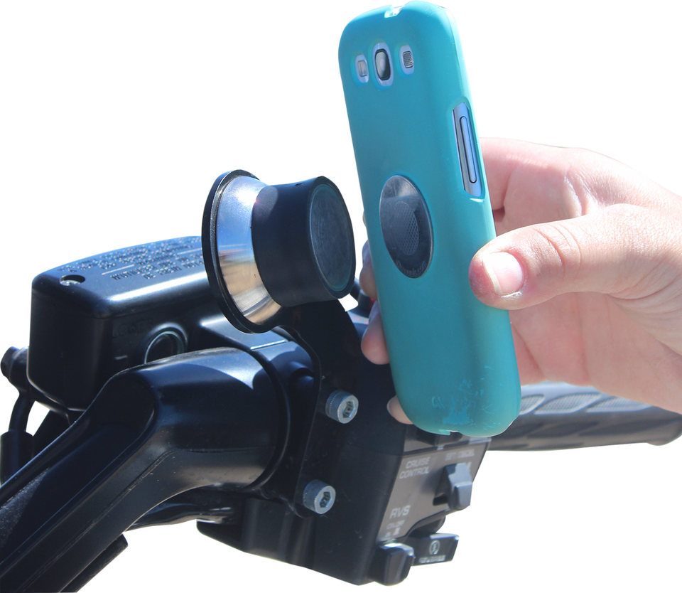 Handlebar Mount - iOmount™ - Left - GL1500 - Black - Lutzka's Garage