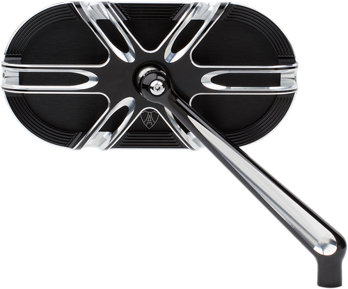 Deep Cut Mirror - Black - Right - Lutzka's Garage