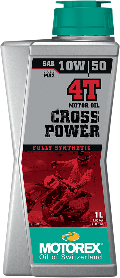 Cross Power Synthetic 4T Engine Oil - 10W-50 - 1 L - Lutzka's Garage