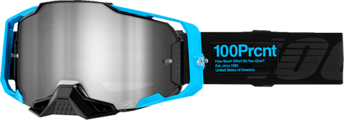 Armega Goggle - Barely 2 - Silver Mirror - Lutzka's Garage