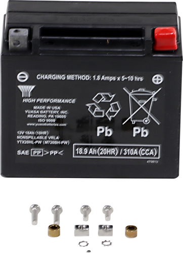 AGM Battery - YTX20HL-PW