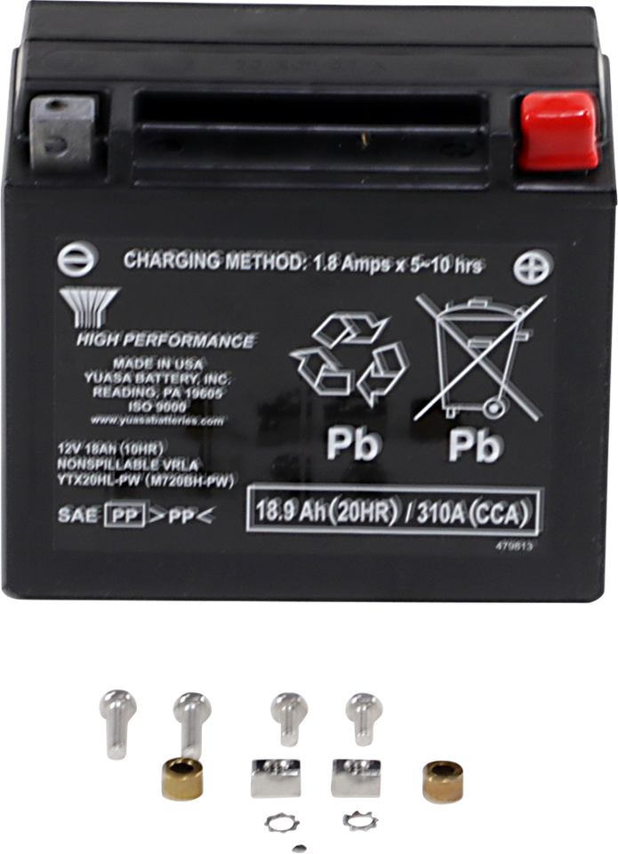 AGM Battery - YTX20HL-PW