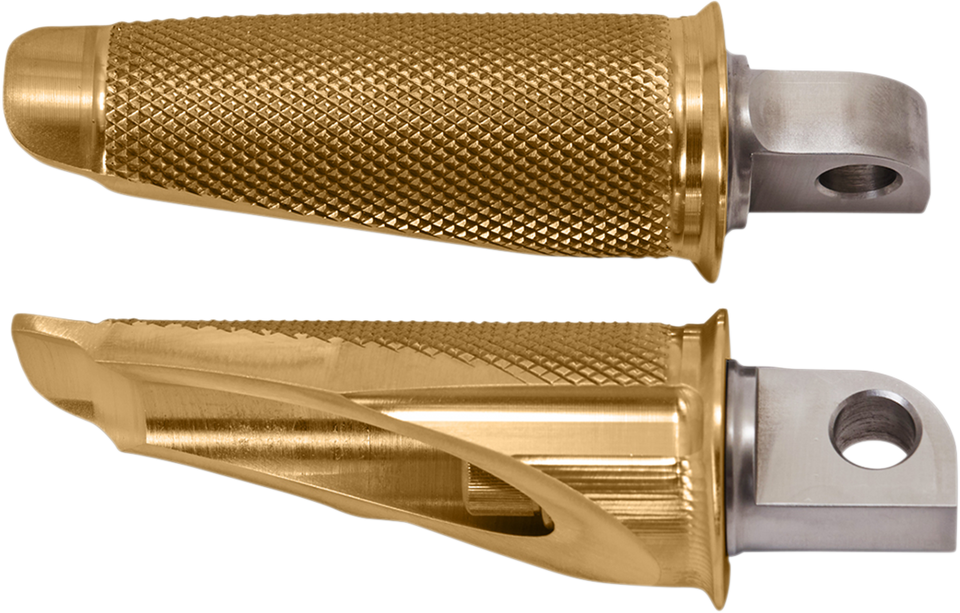 Footpegs - Gold - Lutzka's Garage