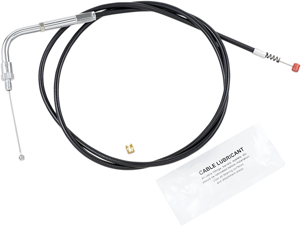 Idle Cable - +6" - Black - Lutzka's Garage