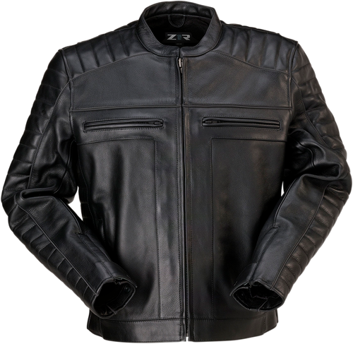Artillery Leather Jacket - Black - Small - Lutzka's Garage