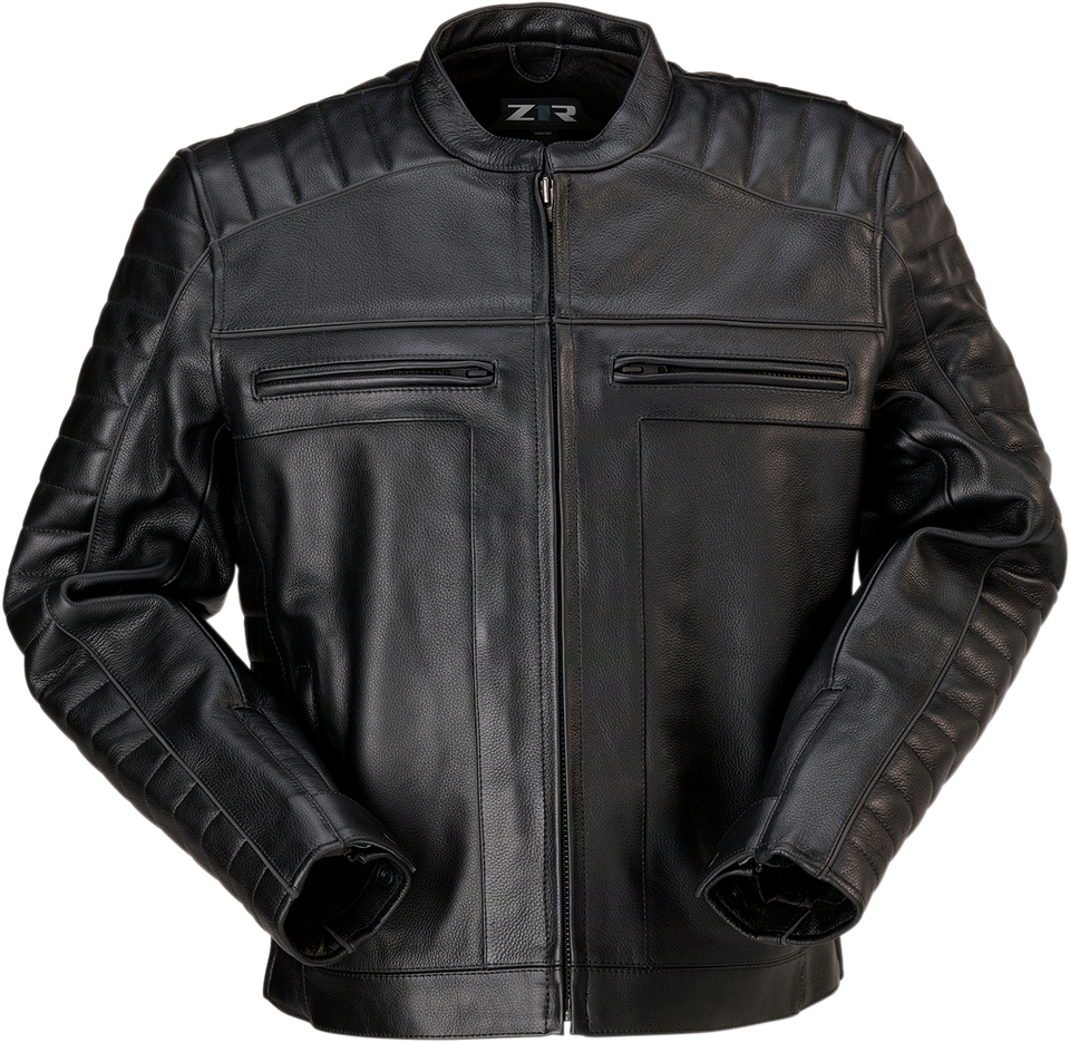 Artillery Leather Jacket - Black - Small - Lutzka's Garage
